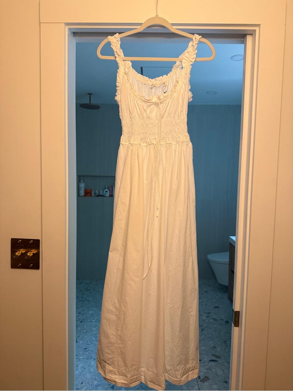 DOEN BNWOT Emmaretta Dress White - Picture 3 of 4